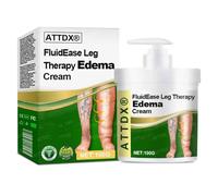 ATTDX FluidEase Leg Therapy Edema Cream, Anti Swelling Cream for Legs, Reduce Leg Swelling Naturally for Women and Men, Suitable for All Skin Types (1pcs)