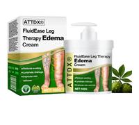 ATTDX FluidEase Leg Therapy Edema Cream,Reduce Leg Swelling Naturally,Fast-Absorbing (1 pcs)