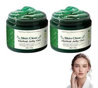 ATTDX Skin Clear Herbal Jelly Gel, Dark Spot Remover Gel for Face and Body, Instant Mole Spot Removal Gel,Herbal Jelly gel for Mole Remover,Corrector Cream for Face & Body (2 Pcs)