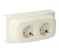 Attema K40 Surface Mount Box skirting channel (European Socket) - AT9213