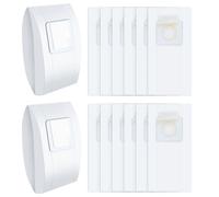 Attemart Style 7 Bag Replacement 14 Pack for Bissell PowerForce 1739, 1739R, 1398, 1398R, 3522R; CleanView 20191, 20193; Power Glide Platinum 35452, 3545, 3545D Bagged Vacuum. Part #32120