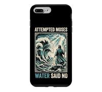 Attempted Moses Water Said No Retro Christian Faith Humor Case for iPhone 7 Plus/8 Plus
