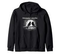 Attempted Murder Crows Zip Hoodie