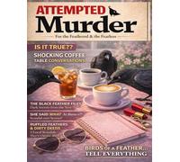 Attempted Murder For The Feathered And The Fearless: A FAKE Book Journal Covers Magazine, Fun Gag Gift for Coffee-Loving Women Who Brunch, Bird Lovers ... for Brunch Notes, Secrets & Side-Eye Humor