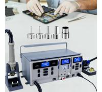 ATTEN Hot Air Soldering Station (Silver, MS-300)