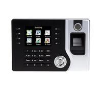 Attendance Machine, Biometric Fingerprint Time Attendance Clock Recorder Employee Digital Electronic English Reader Machine USB