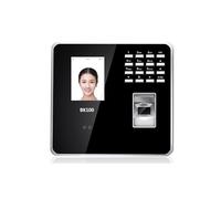 Attendance Machine, BK100 /IP Biometric Fingerprint Face Recognition Employee Time Attendance Machine With keyboard Clock Recorder(BK100,English)