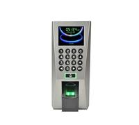 Attendance Machine, F18 USB/IP Biometric Fingerprint Login Recognition Access Control Machine System Use Electric Lock(F18-WIFI,Arabic)