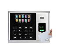Attendance Machine, S30 TCP/IP Biometric Fingerprint Time Attendance Optional 13.56MHZ MF IC Card Reader Recording Clock(S30-ID,Spanish)