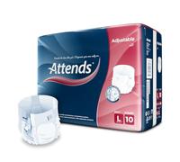 Attends Adjustable 10 Large (3300ml) 21 Pack Incontinence Protection