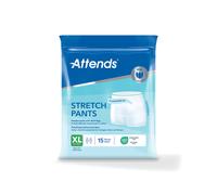 Pack Of 15 Attends Stretch Pull Up Pants XL incontinence Reusable Washable