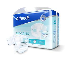 Attends Briefs Classic 10 M (Pack of 15)