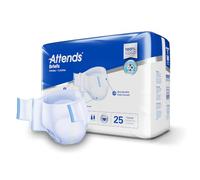 Attends Care Advanced Adult Incontinence Brief M Heavy Absorbency Breathable, DDP20100, 25 Ct