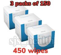 Attends Care Incontinence Case Saver Dry Cleansing Wipes 3 Pack of 150 Wipes