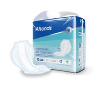 Attends Contours 10 Air Comfort Faecal & Urinary Incontinence Pads x 21