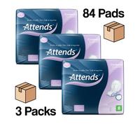 Attends Contours 8 Air Comfort Faecal & Urinary Incontinence Pads x 84