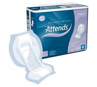 Attends Incontinence Pads Contours Regular No. 6 Large Shaped - Pack of 35