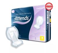 Attends Contours Regular 7 Faecal & Urinary Incontinence Pads