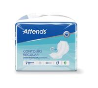 Attends Contours Regular 7, 112 Units (4 Packs of 28) 201275