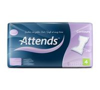 Attends Contours Regular 4 Large Anatomical Incontinence Pads - Pack of 42