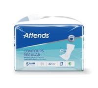 Attends Contours Regular Pad 5 | Pack of 42