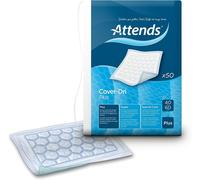 Attends Disposable Bed Pads Plus 40x60cm - 1 Pack of 50 Incontinence Bed Pads