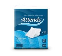 ATTENDS Cover-Dri Plus Mattress Protector Set 30 80 x 90 - Pack of 2
