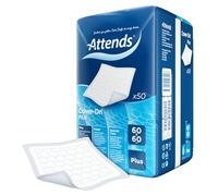 Attends Cover Dri Super Bed Pads Protection Sheets 60x60cm 1 x Pack of 50