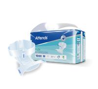 ATTENDS Flex Pack of 22 Straight Incontinence Protectors - 10 m - Greyish