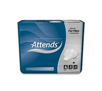 Attends for Men 3, Hygiene Inserts, for Light Bladder Weakness, 4 x 14 Items