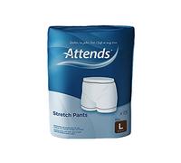 Attends Incontinence Pants - Adult Unisex-Youth, Large, 15 Count, Reusable, White