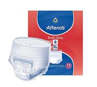 Attends Pull Ons 8 Extra Large Incontinence Pants - Case of 4 Packs of 14