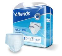 Attends Pull Ons Incontinence Pants Number 6 Size Medium 1 x Pack of 18