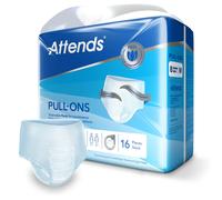 Attends Pull-Ons 207406 Incontinence Pants Level 8 Medium - Pack of 16