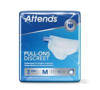 Attends Pull-Ons Discreet Underwear, Medium, 60 Pants (6 x 10), 212769