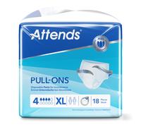 Attends Pull Ons Adult Incontinence Pants Number 4 - Extra Large - 1 x Pack 18