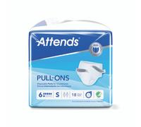 Attends Pullons Pant Sz 6S X4 PK18