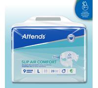 Attends Slip Air Comfort 9 Large - 10 Packs of 28