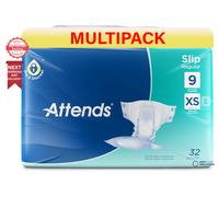 Attends Slip Regular 9 - Extra Small - 4 Pack 32