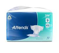 Attends Slip Regular 9 Extra Small | Pack of 32