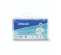 Attends Slip Air Comfort Nappies Size 8M x4 Pack of 30 37785
