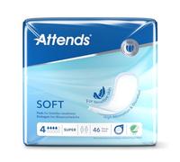 Attends Soft 4 Super, 138 Units (3 Packs of 46) 207673