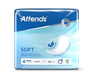 Attends Soft 4 Super, 138 Units (3 Packs of 46) 207673