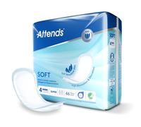 Attends Soft 4 Super - Small Shaped Incontinence Pad - 3 x Packs of 46