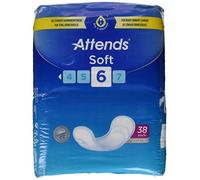 Attends Soft 6 Panty Liners Pack of 38