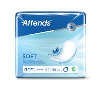 Attends Soft Sanitary Pads Size 4 Super (Pack of 46) 207673