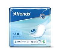 46 x Attends Soft 4 | Super | High Absorbency Incontinence Pads | 1 Pack of 46