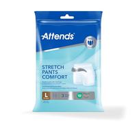 Attends Stretch Pant Comfort L, 36 Units (12 Packs of 3) 205914