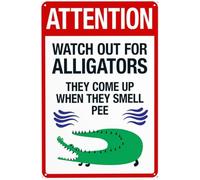 Attention Beware of Bats and Balls Leaving The Playing Tin Metal Sign Aluminum Warning Tin Signs For Outdoor Business Yard Lawn Sign Home Decor 8x12 Inch