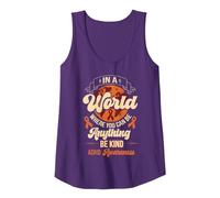 Attention Deficit Hyperactivity Disorder ADHD Awareness Tank Top, Women, Purple, Large